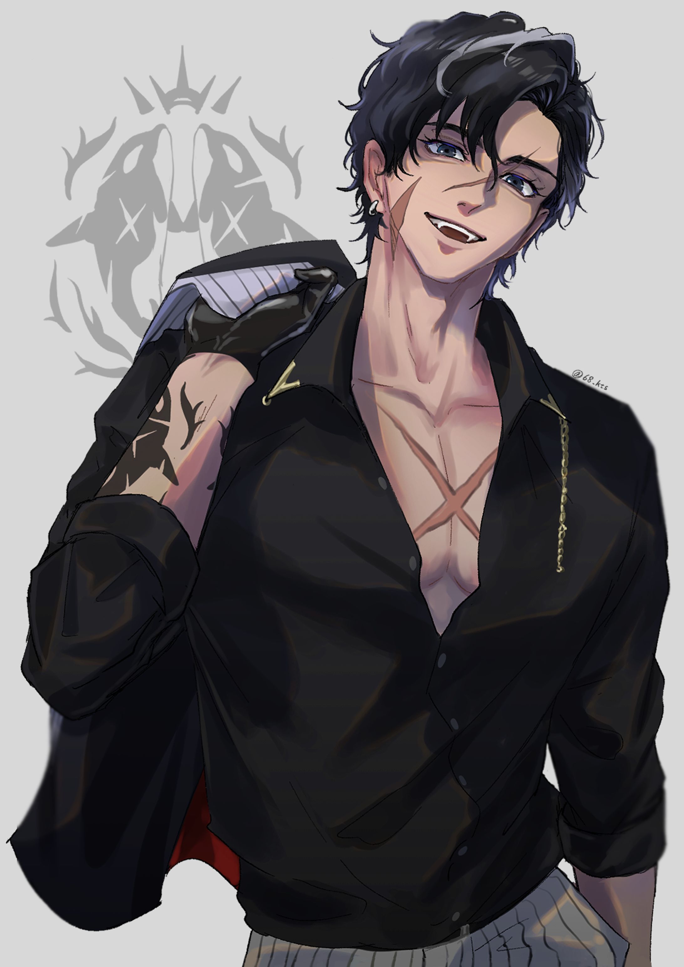 オリジナルキャラクター 設定資料 デザイン