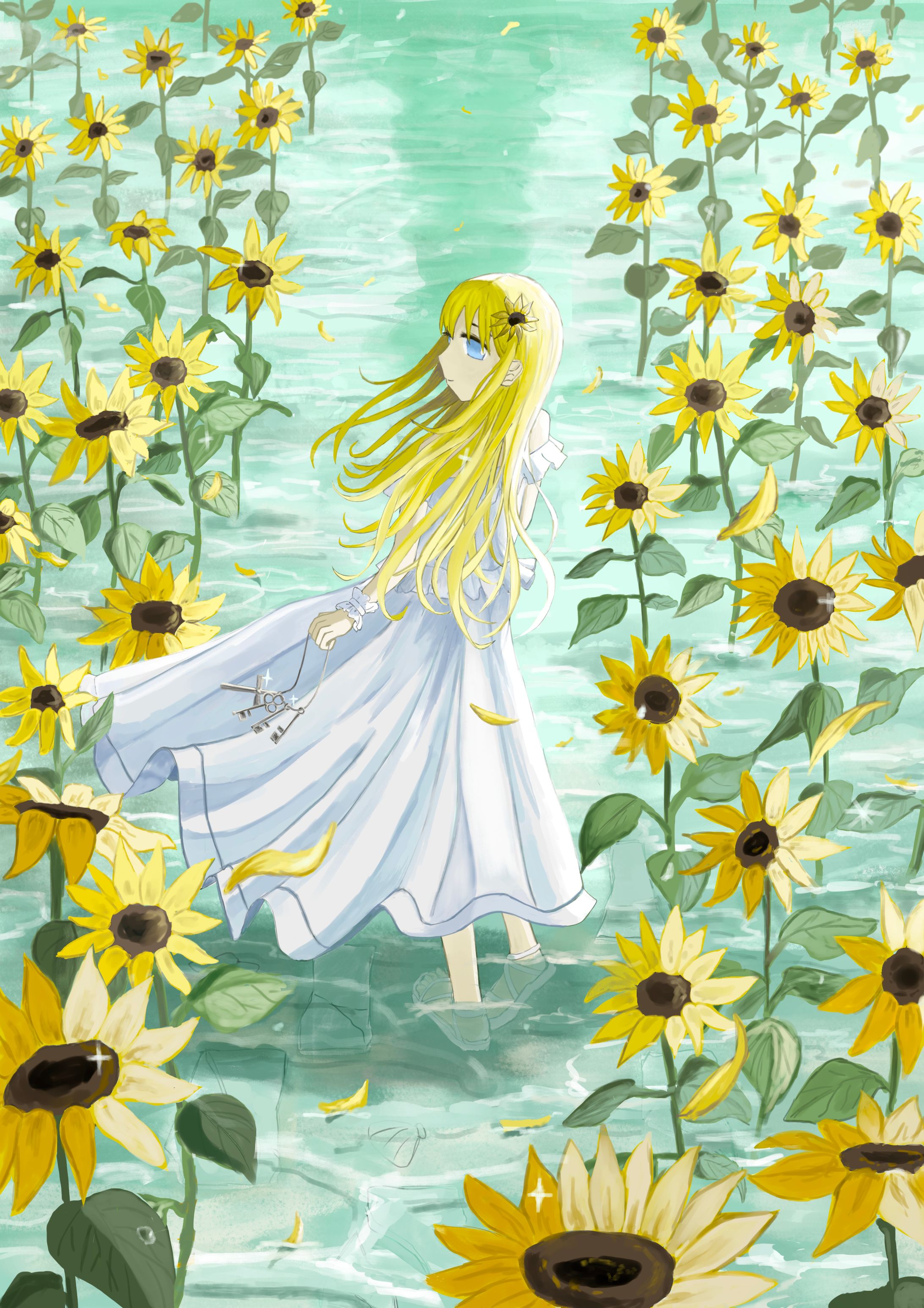 静かな浜辺-1