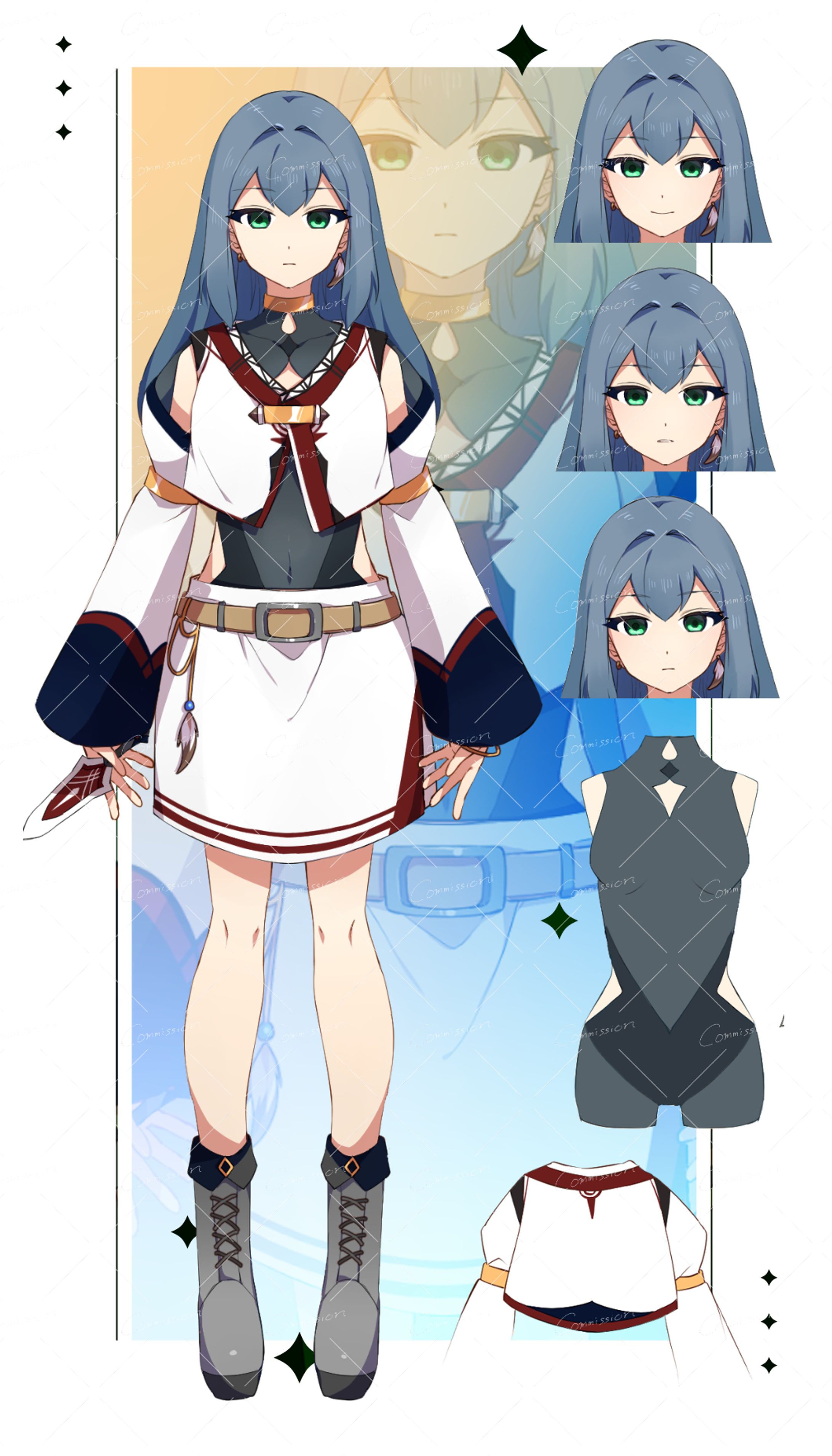 〈Comms〉Character Designs (Anime Style)-1