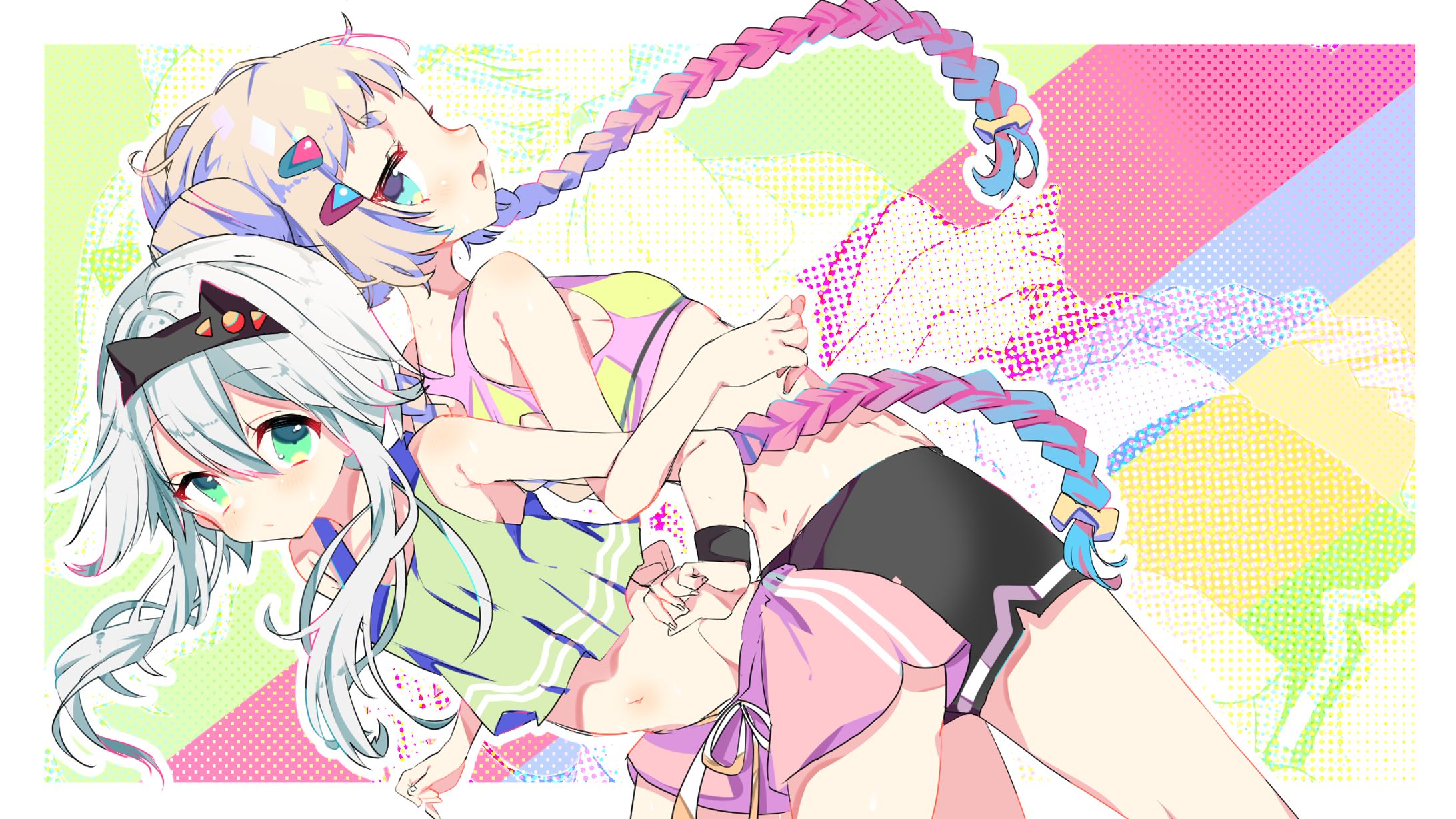 歌ってみた動画用イラスト-1