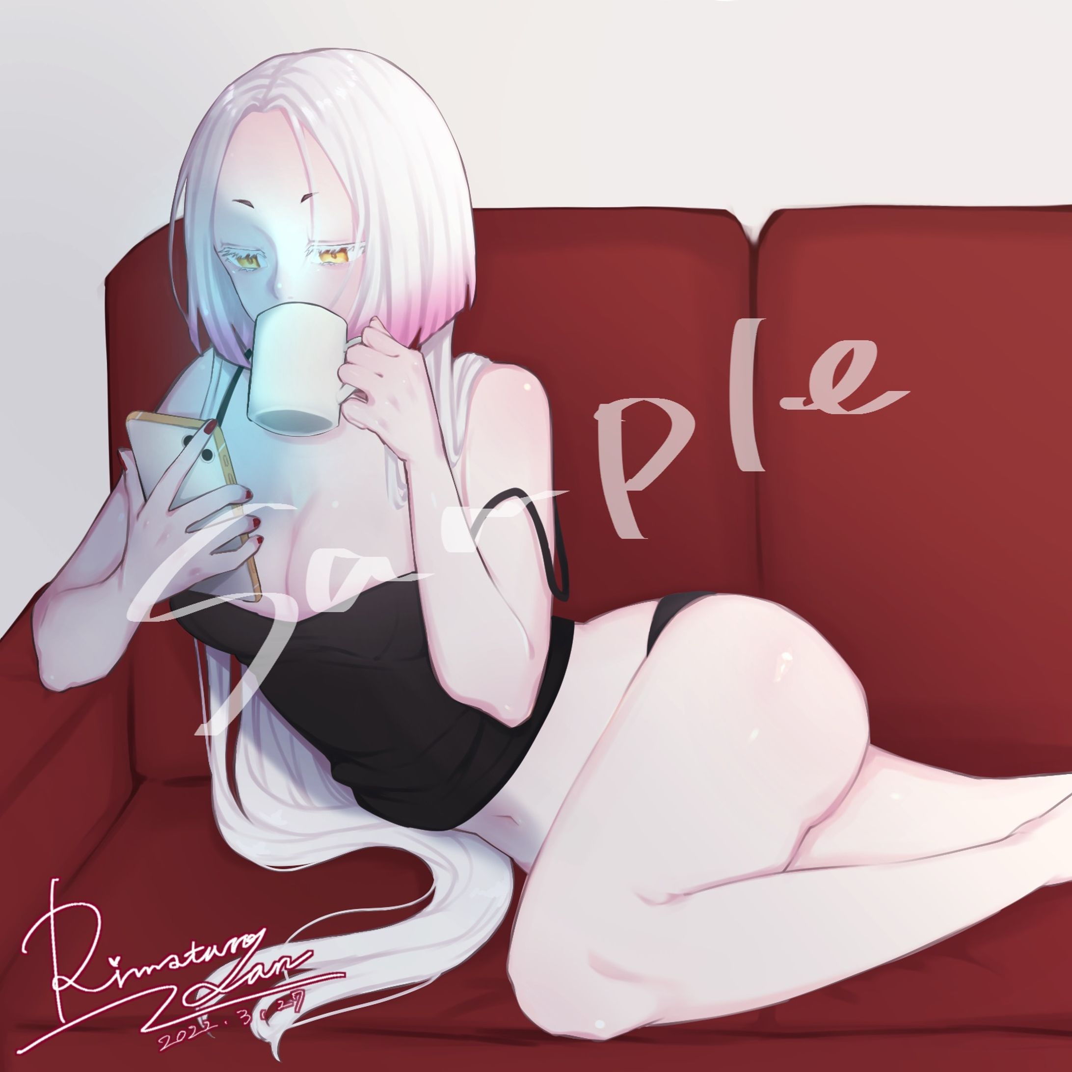 二次創作イラスト-1