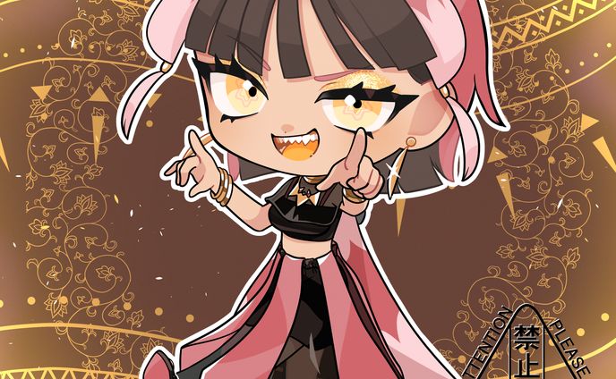 【オリジナルキャラクター】花カマキリ