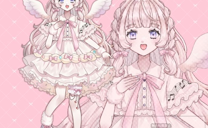 IRIAMで使用できる女の子の立ち絵