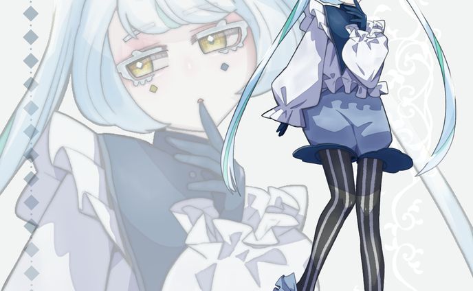オリジナルキャラクター　ダウナーな少女