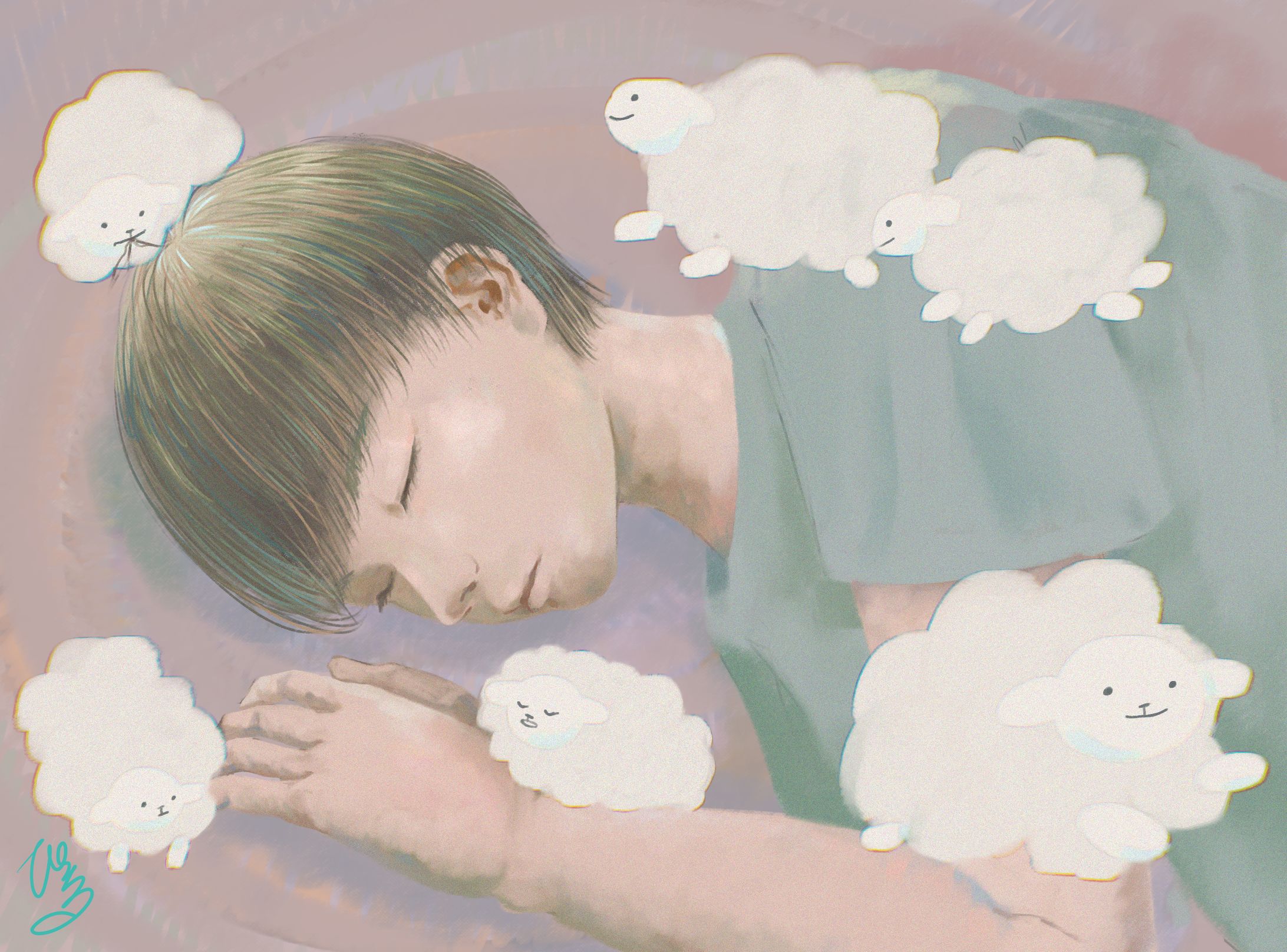 羊が一匹、羊が二匹、ひつじが…-1