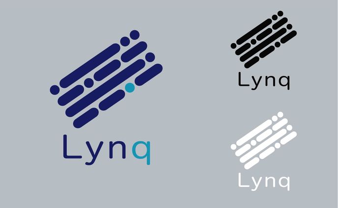 Lynq Inc.　ロゴ制作１(スクール課題作品)