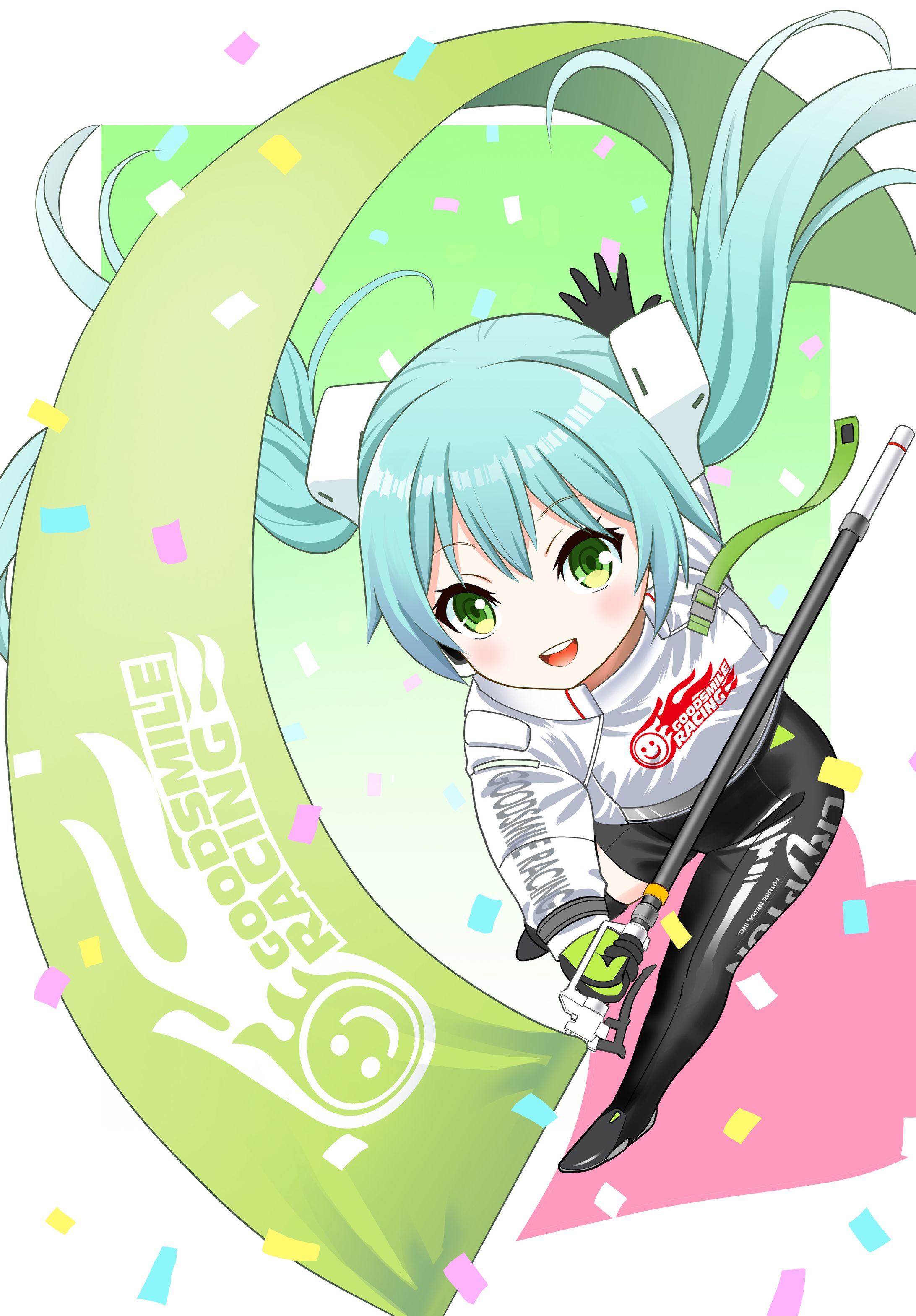 初音ミク(レーシングミク)ちびキャラVer-1