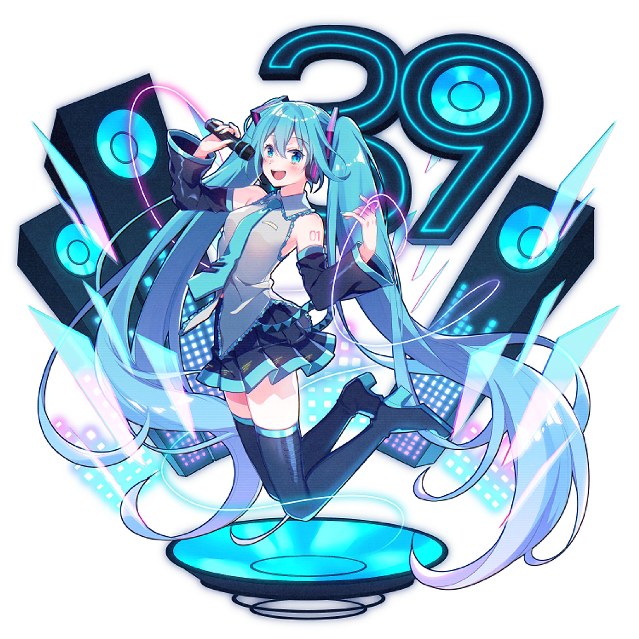 【コンテスト】初音ミク16周年記念イラストコンテスト-1