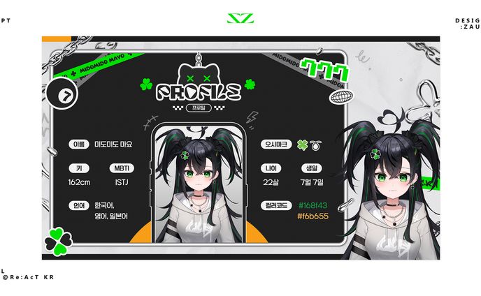 PPT Design Re:AcT KR「미도미도 마요」