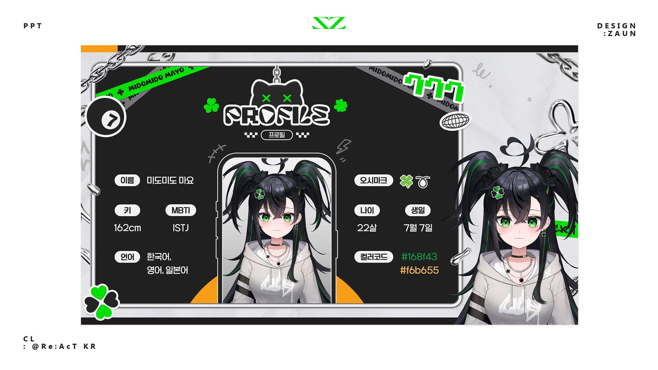 PPT Design Re:AcT KR「미도미도 마요」-1