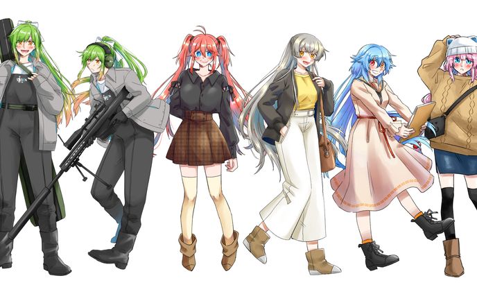 TRPG（CoC）立ち絵