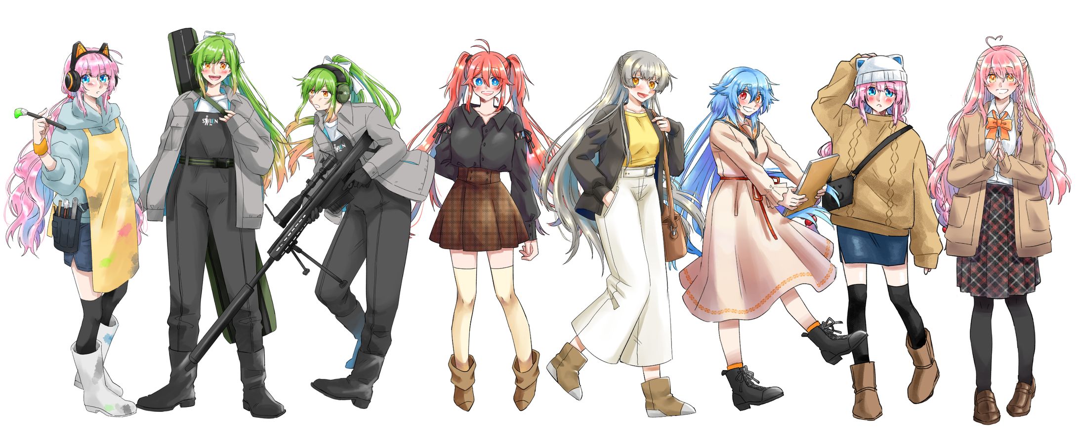 TRPG（CoC）立ち絵-1