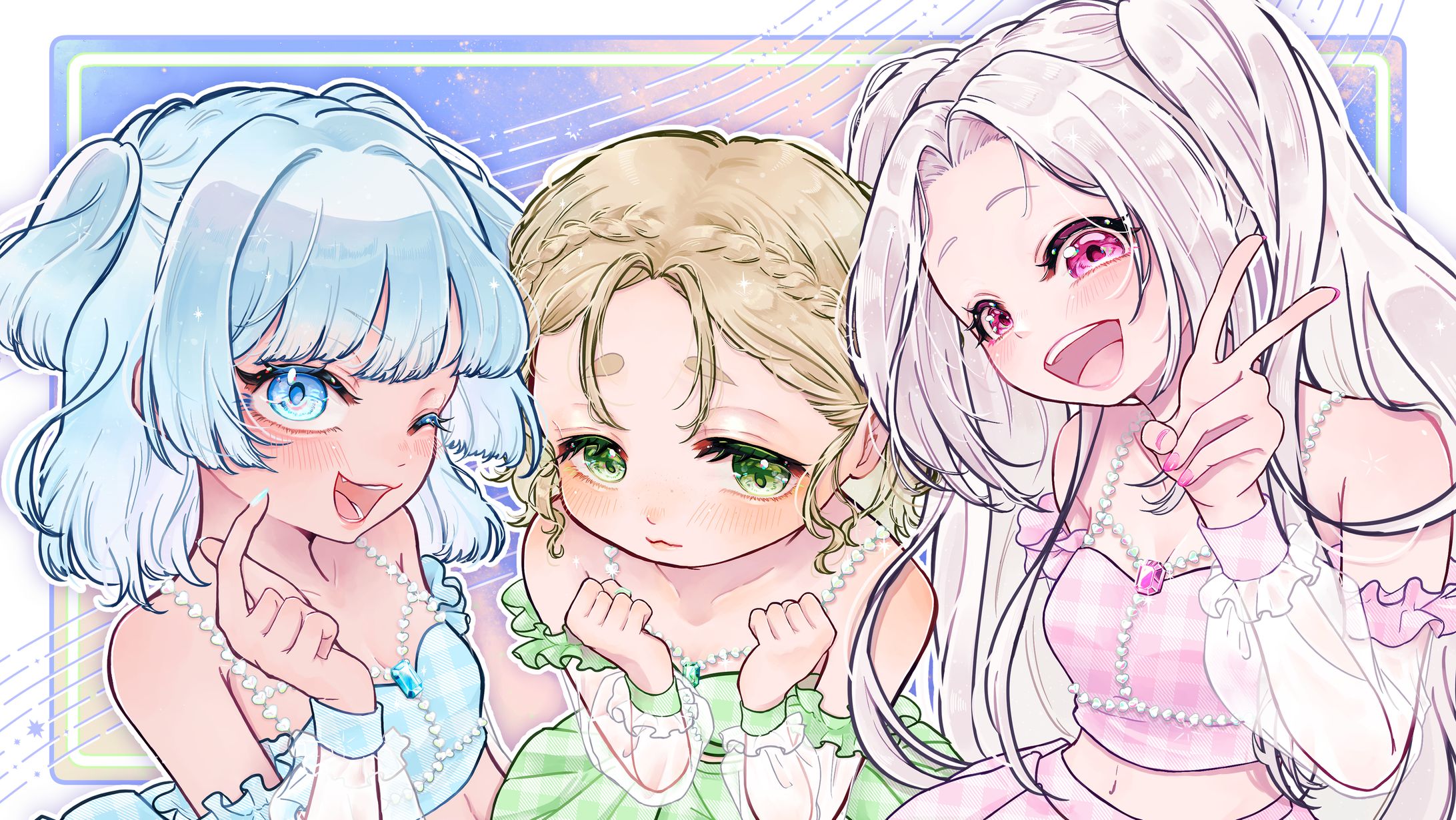 GTARPシミュグラ2内アイドルユニット「Estrella」キービジュアル-1