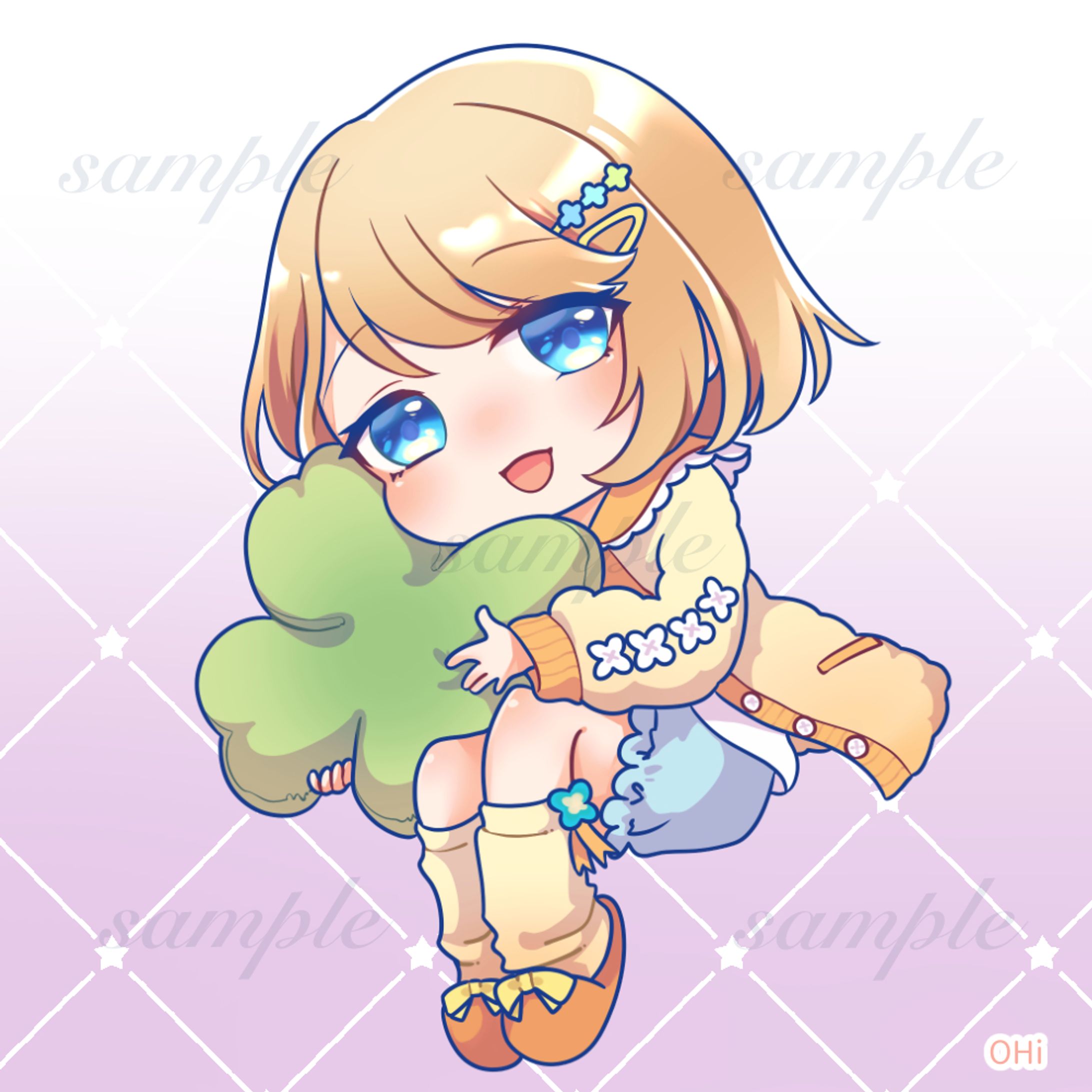 ミニキャラ（四ツ葉ひろな様）-1