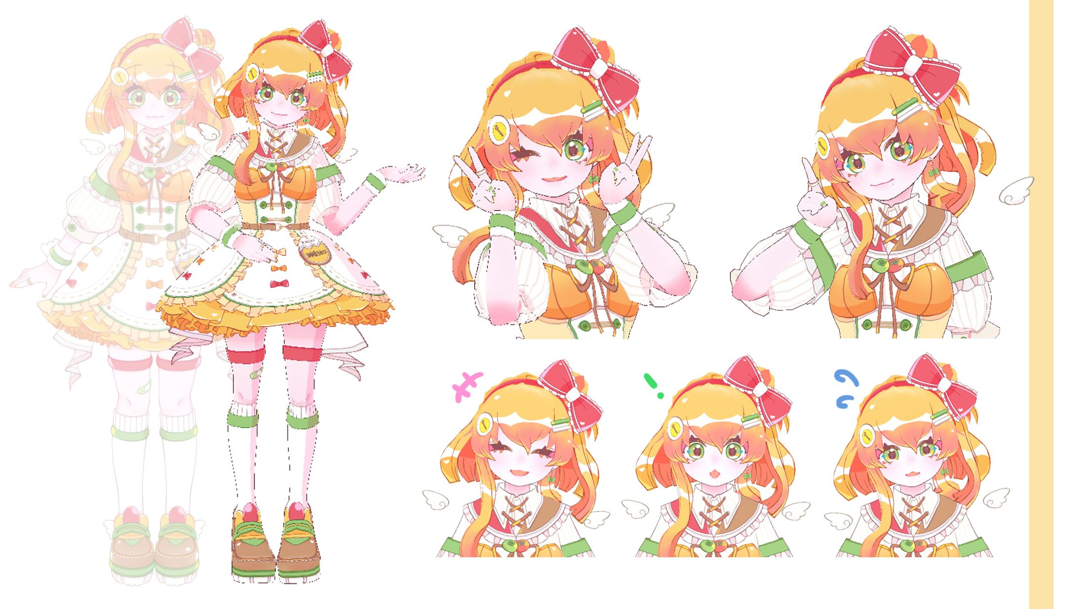 神田たまごけん様／公式キャラ・3Dモデリング-1