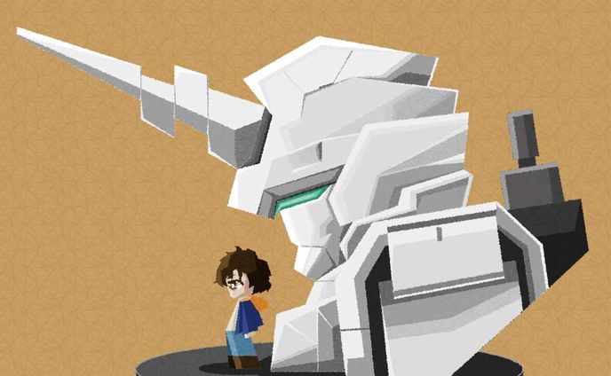 二次創作 | ユニコーン＆バナージ フィギュア