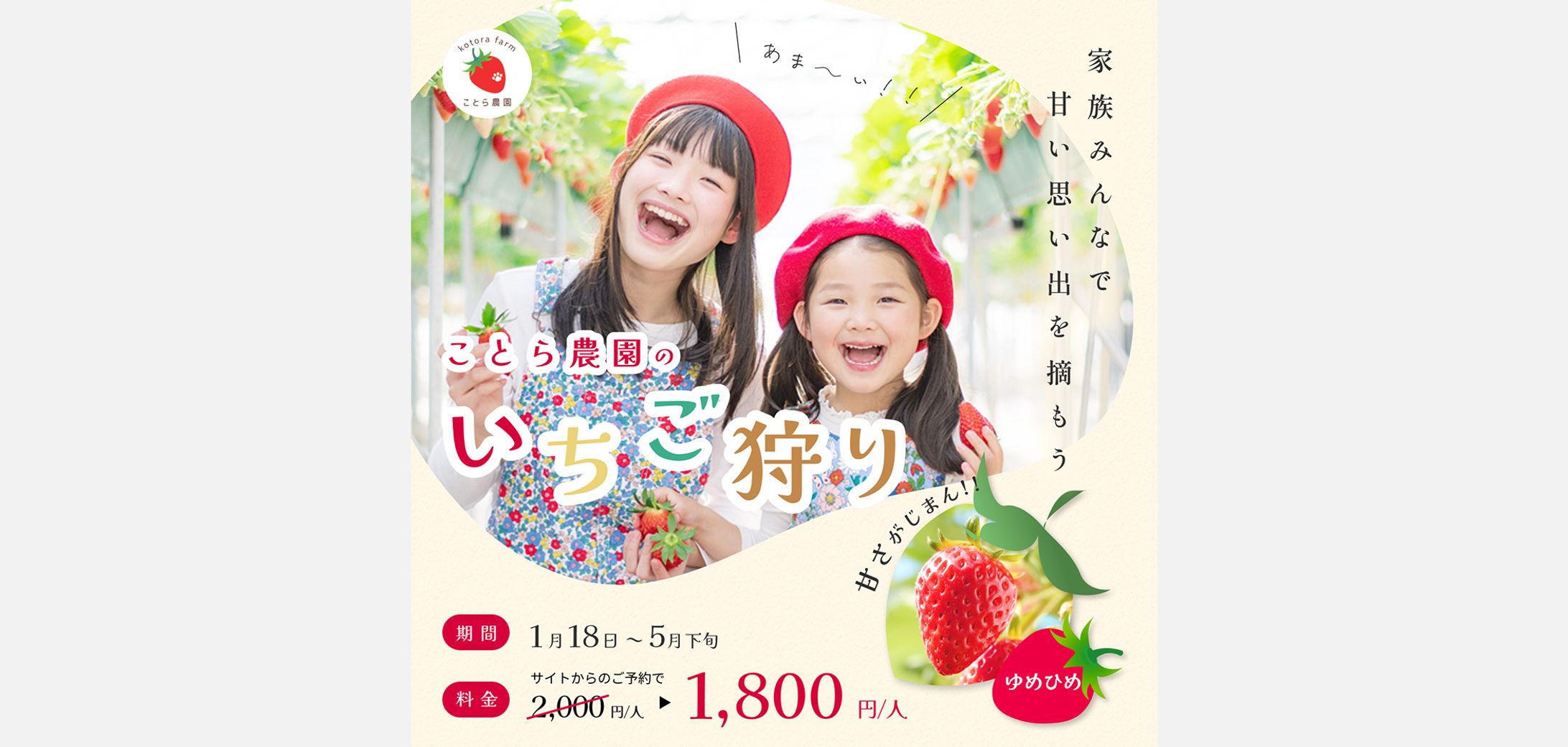 いちご狩り　Instagram広告-1
