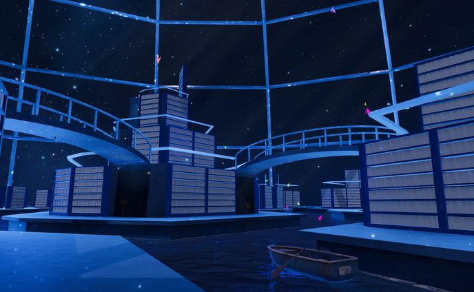 【VRChat】星空の図書館