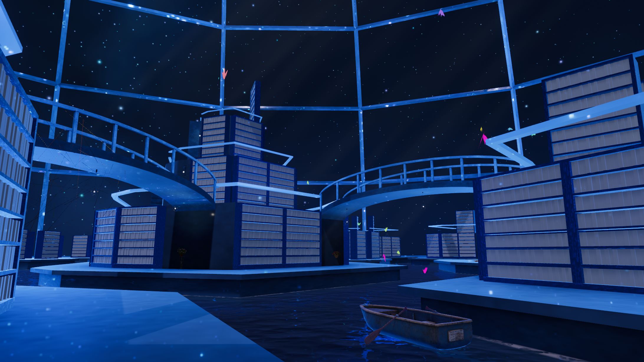 【VRChat】星空の図書館-1