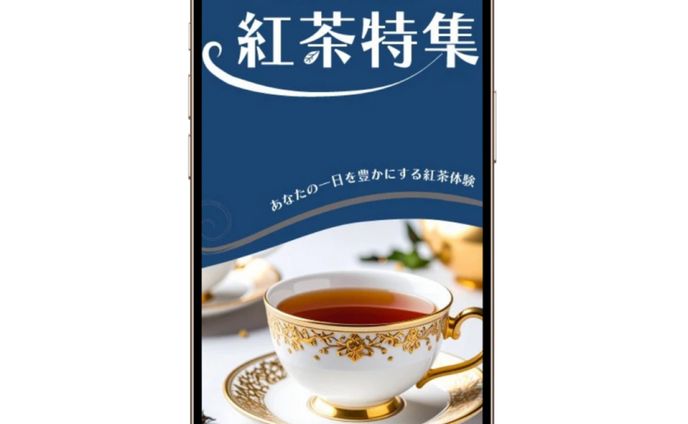 紅茶　モックアップ