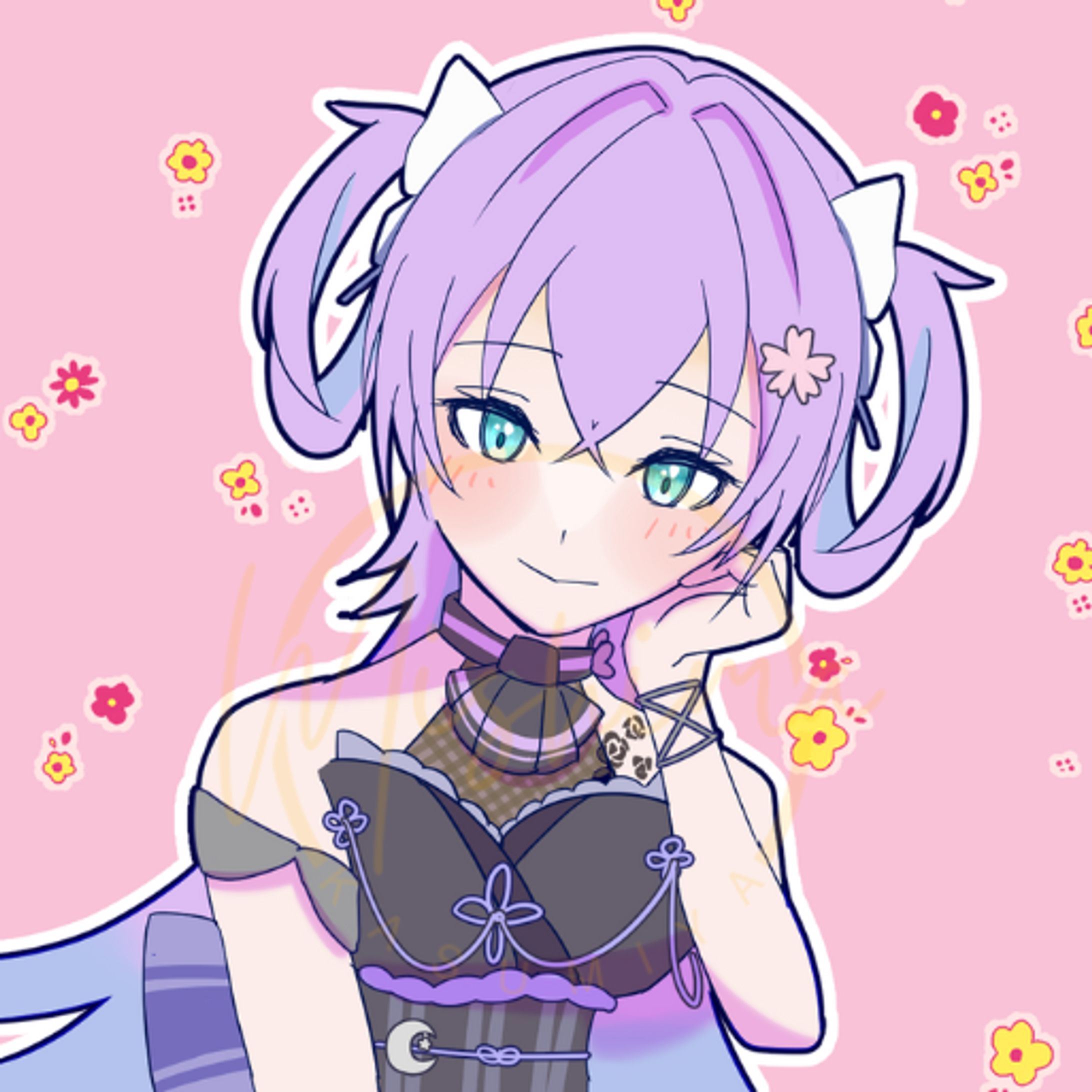 楪月さよ様_落書きファンアート-1