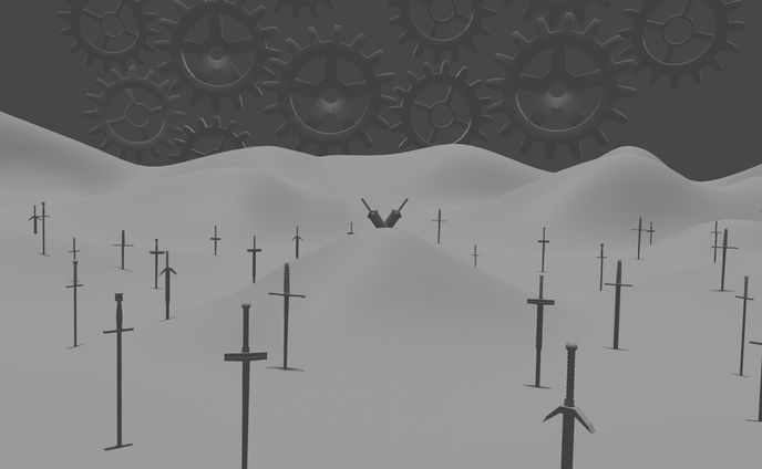 Unlimited blade works - 3D landscape