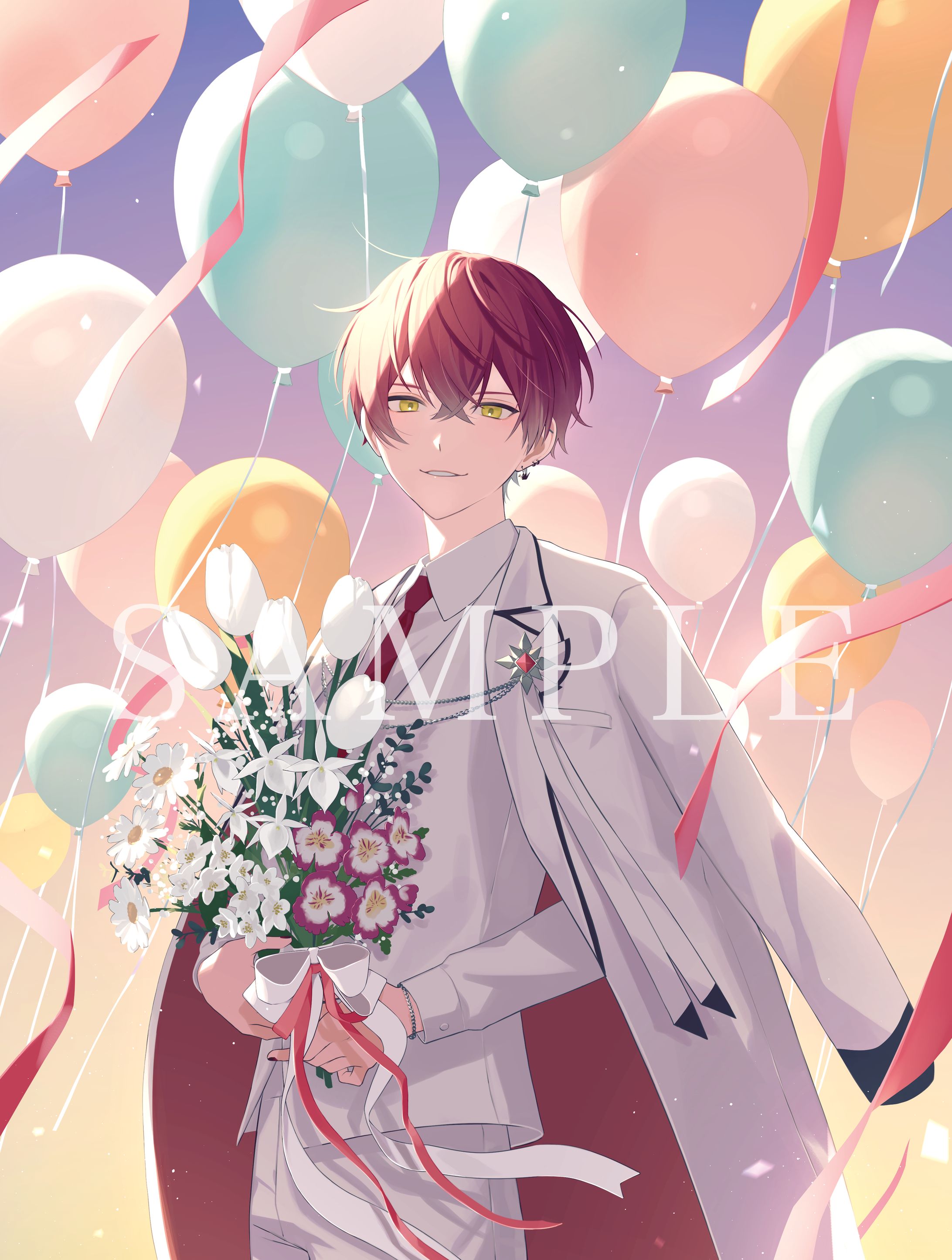 鶴町 憐様 2026年誕生日記念イラスト-1