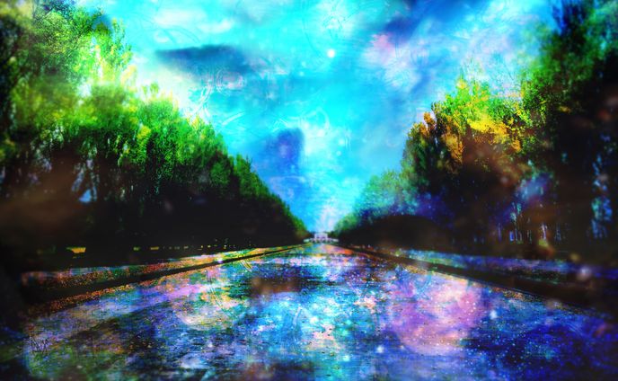 雨上がりの午後に