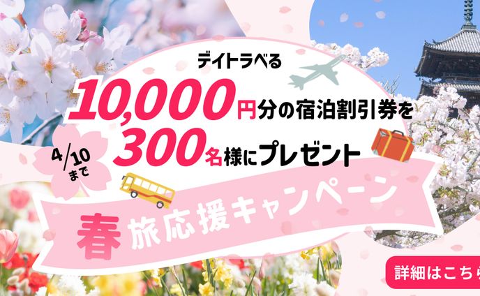 【自主制作バナー】旅行会社のキャンペーン