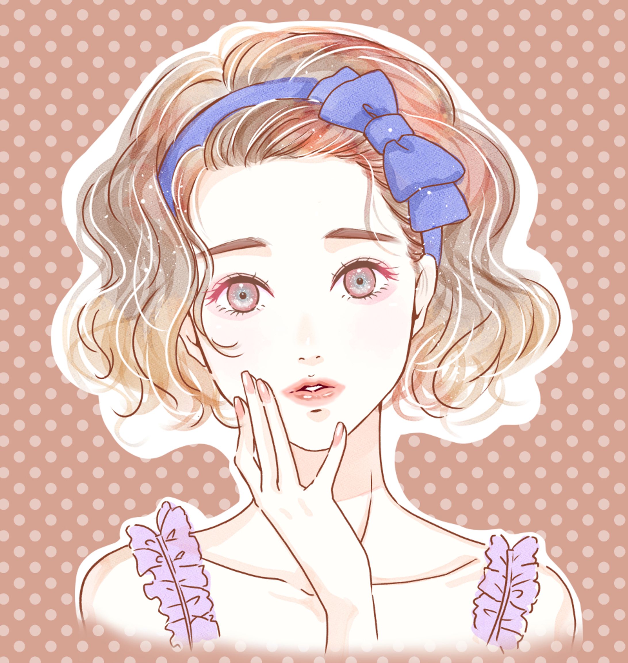 【オリジナルイラスト】_艶ガール-1