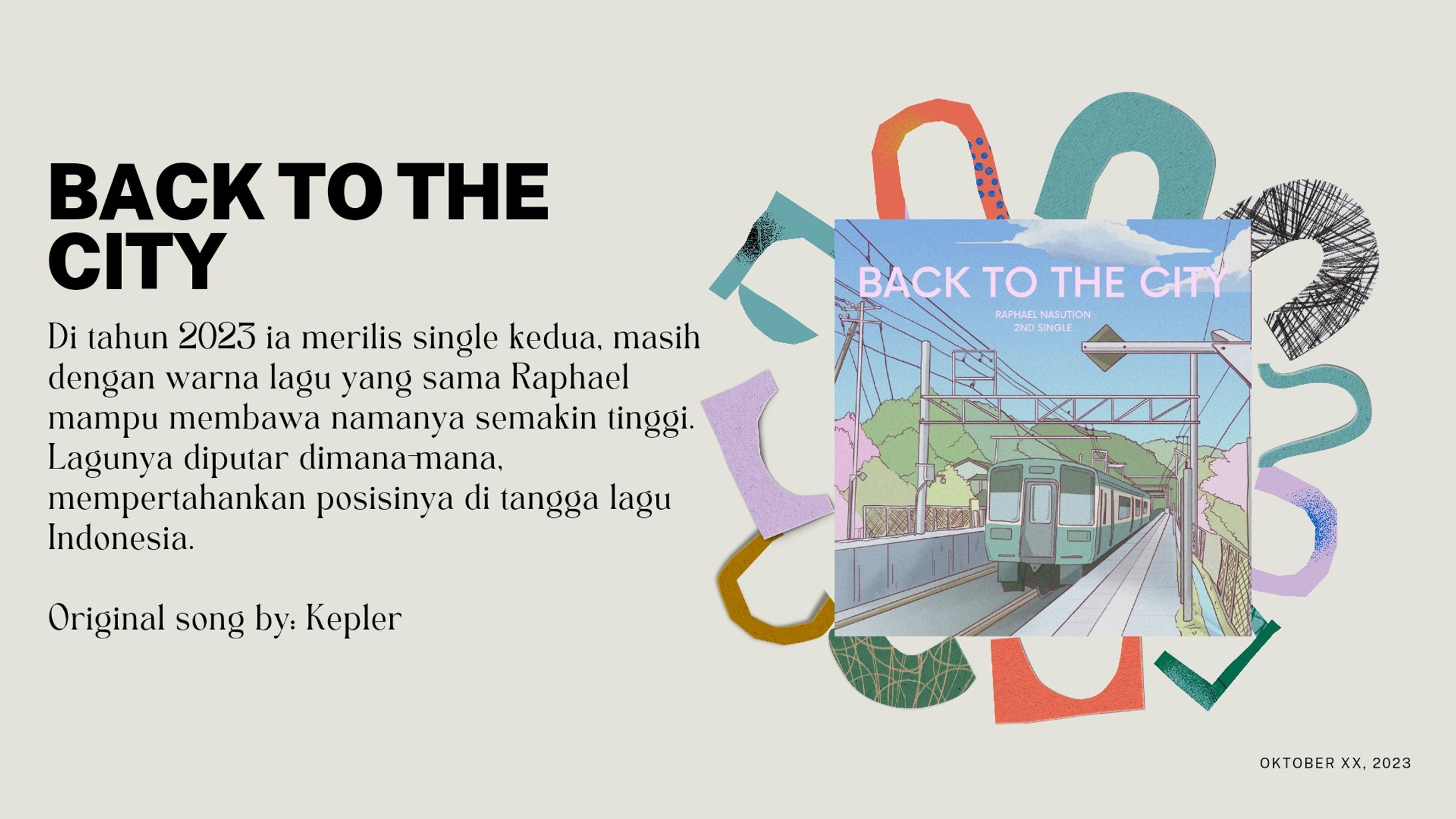 Back to the City, 2nd Single-1