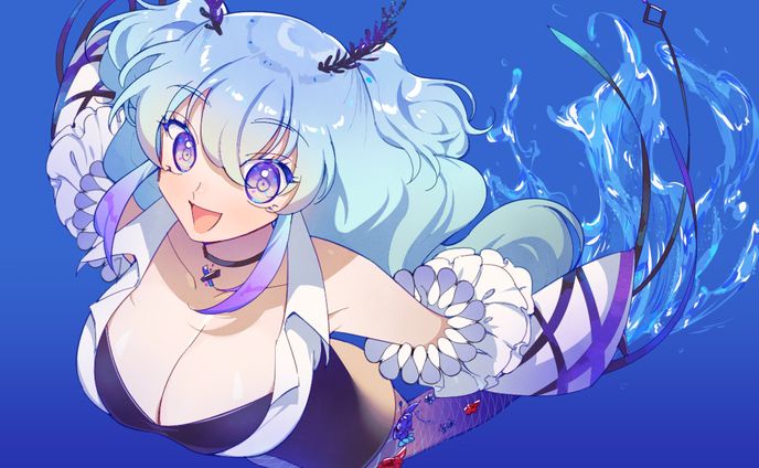 Vtuberサムネイル用イラスト