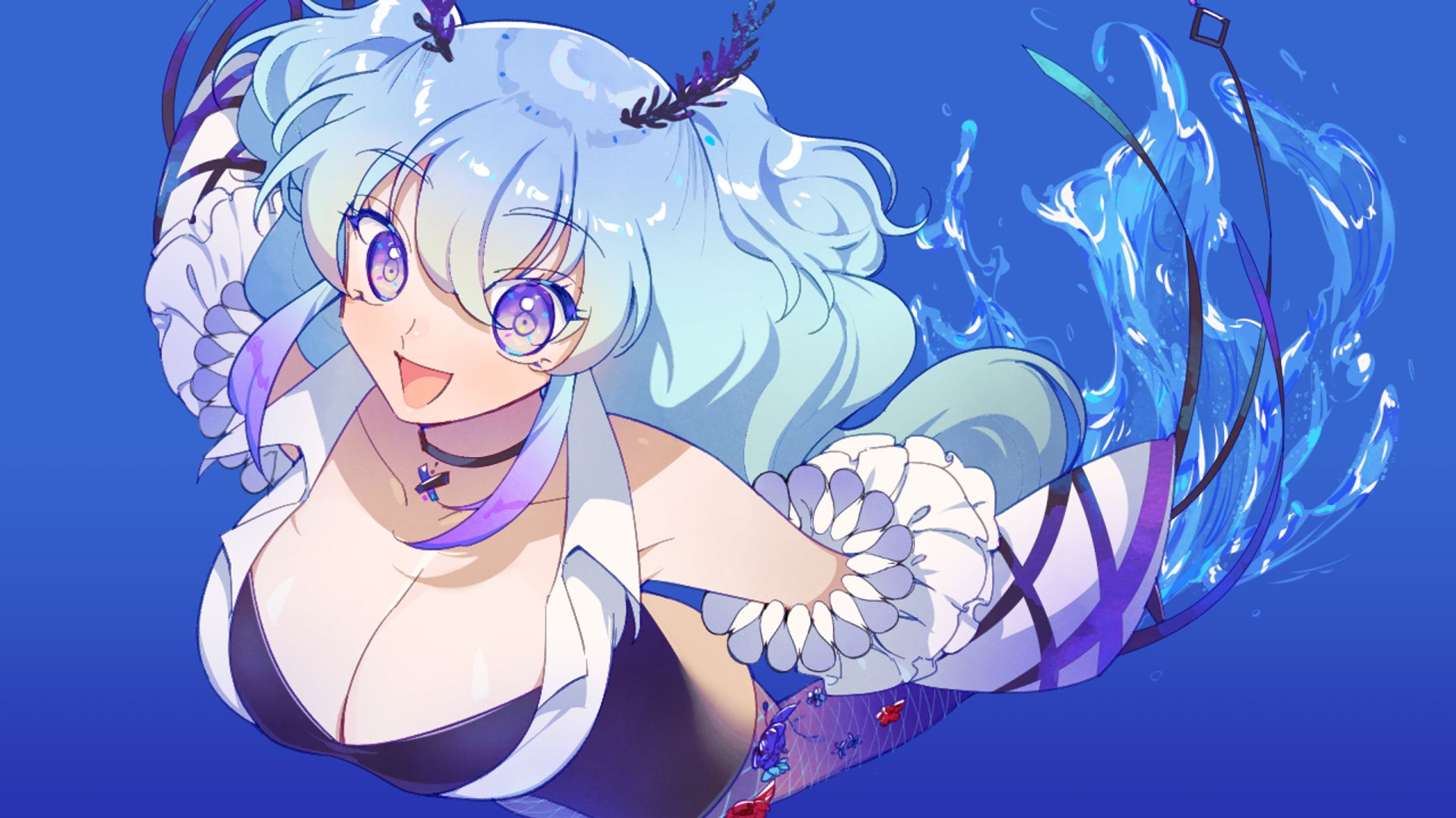 Vtuberサムネイル用イラスト-1