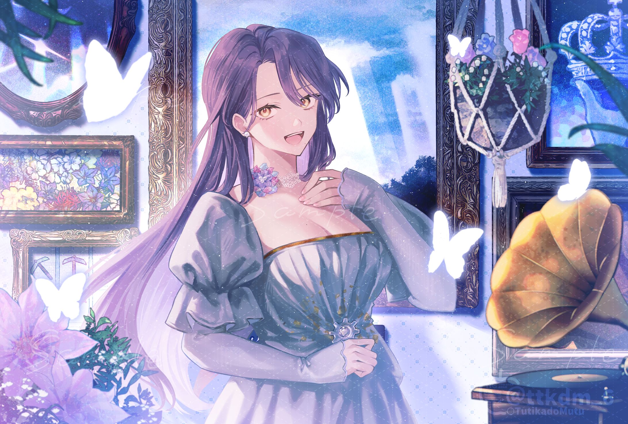 【皇黒夢様】グッズイラスト-1