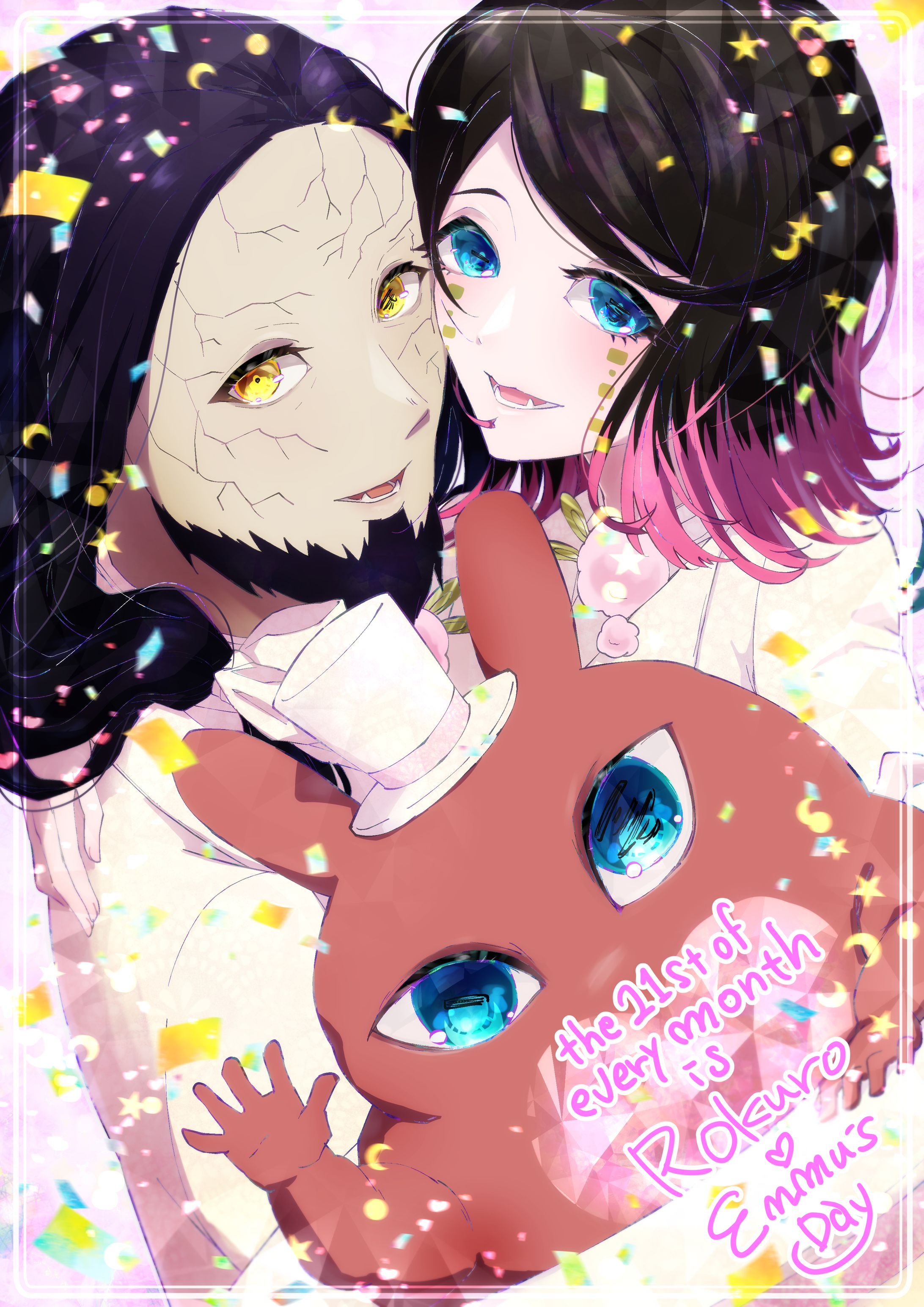 Rokuro and Enmu from kny-1