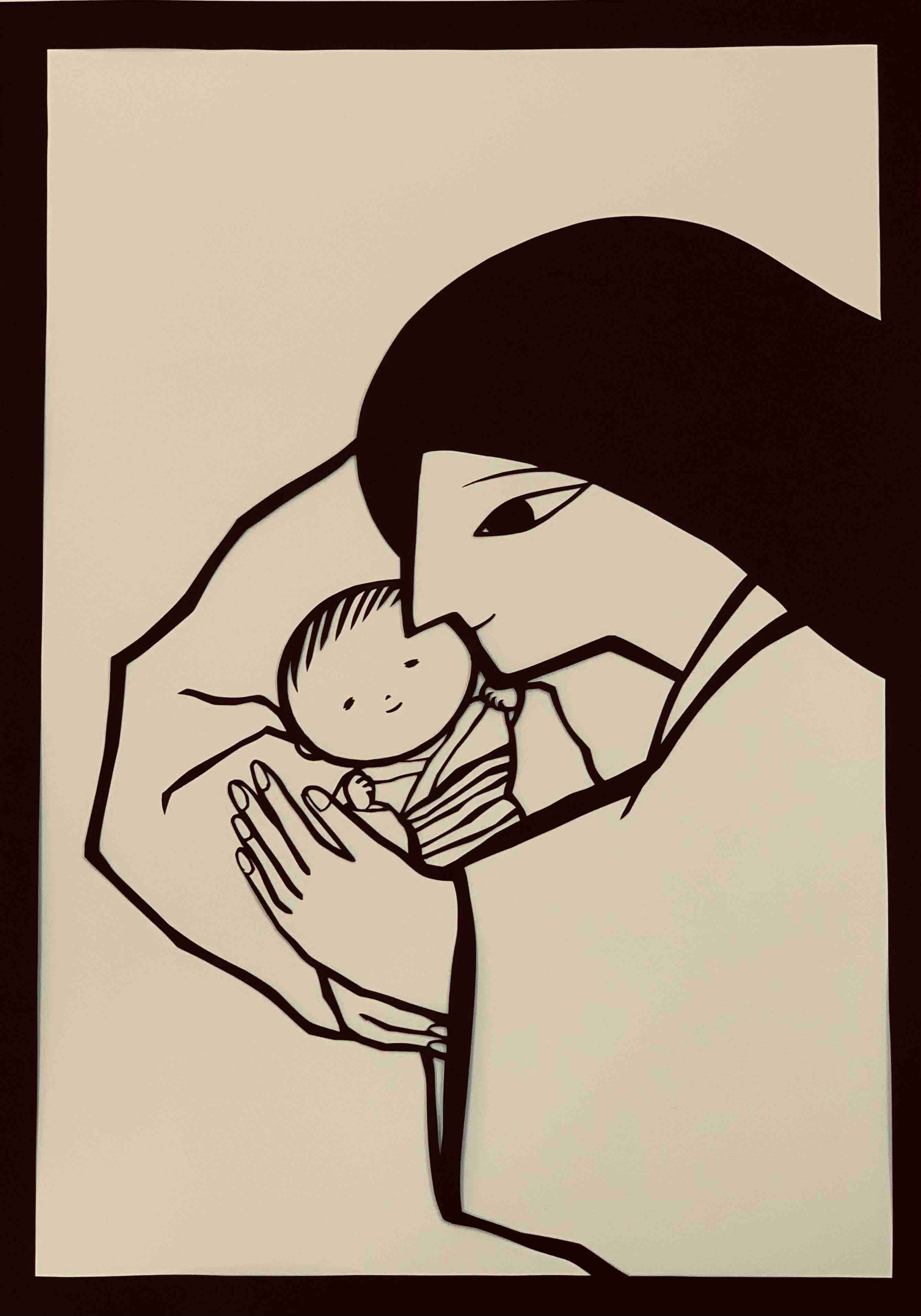 母の愛　Mother's love-1