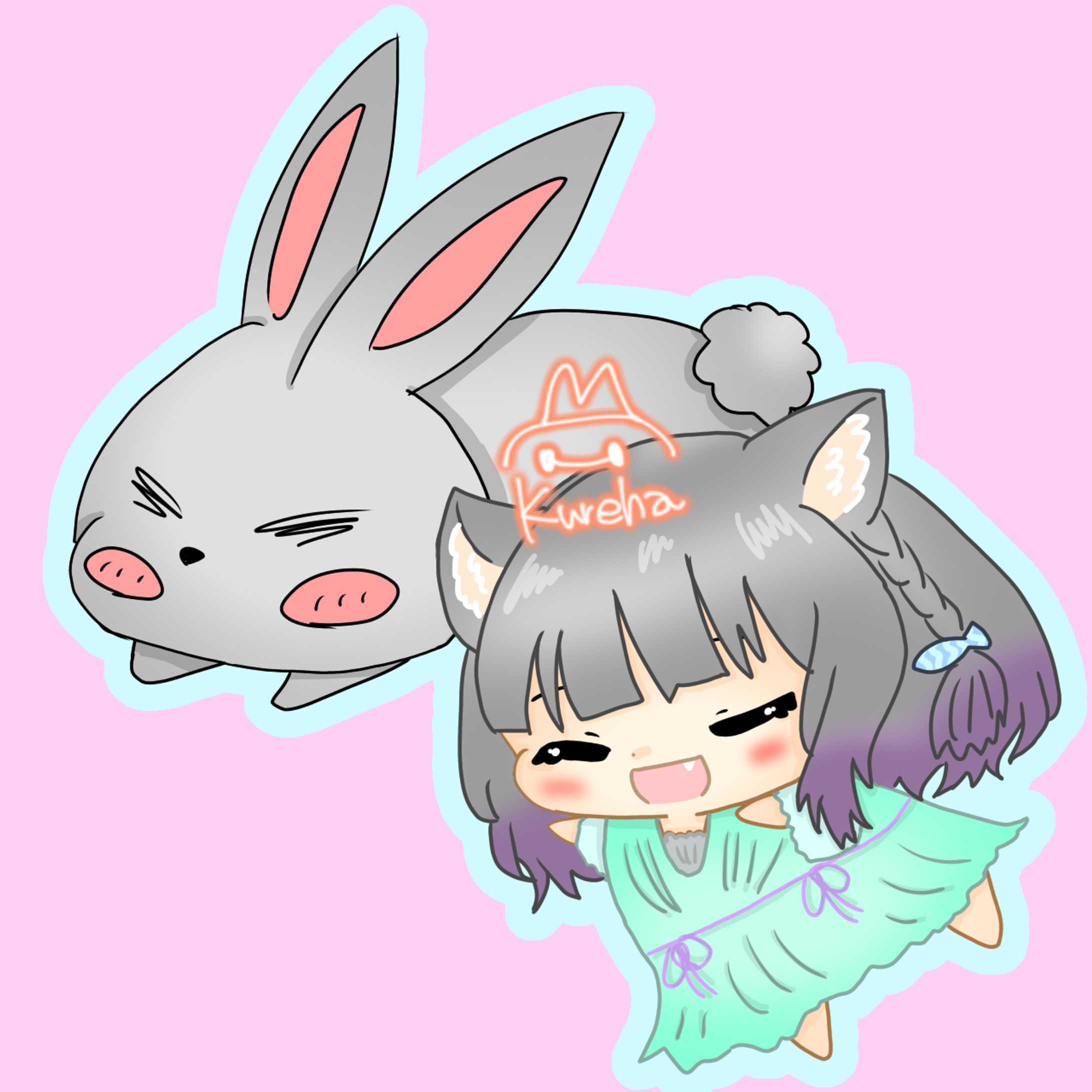 加猫のか様 FA(+落書き)-1