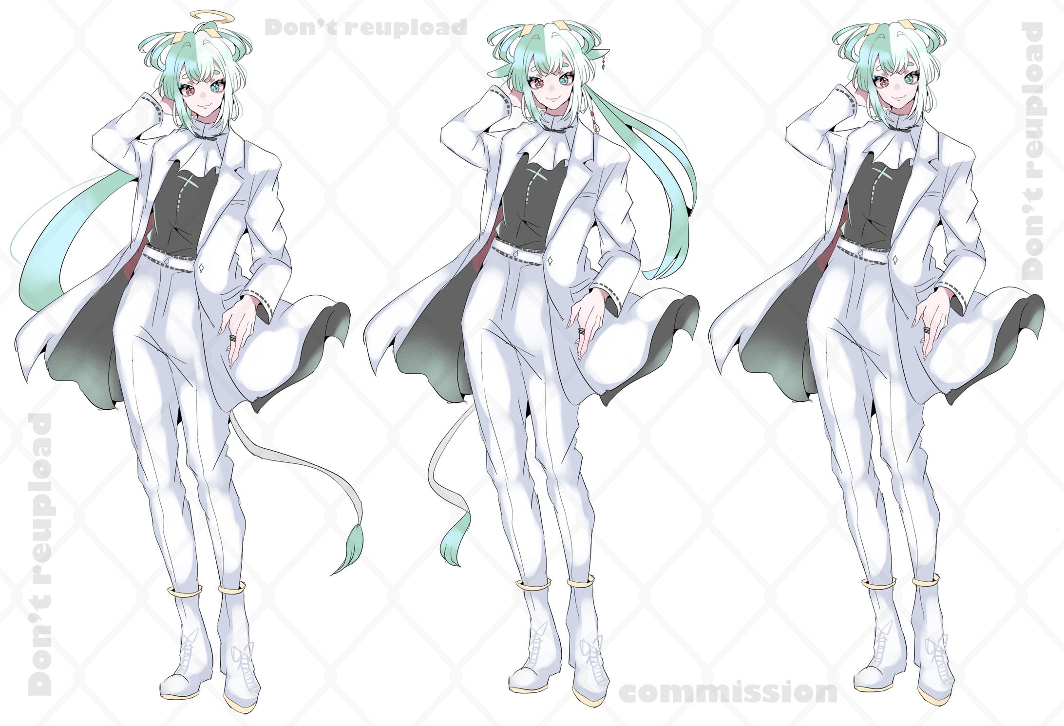 全身立ち絵、キャラクターデザイン-1