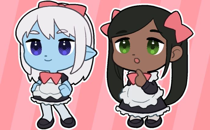 創作キャラクターデフォルメ