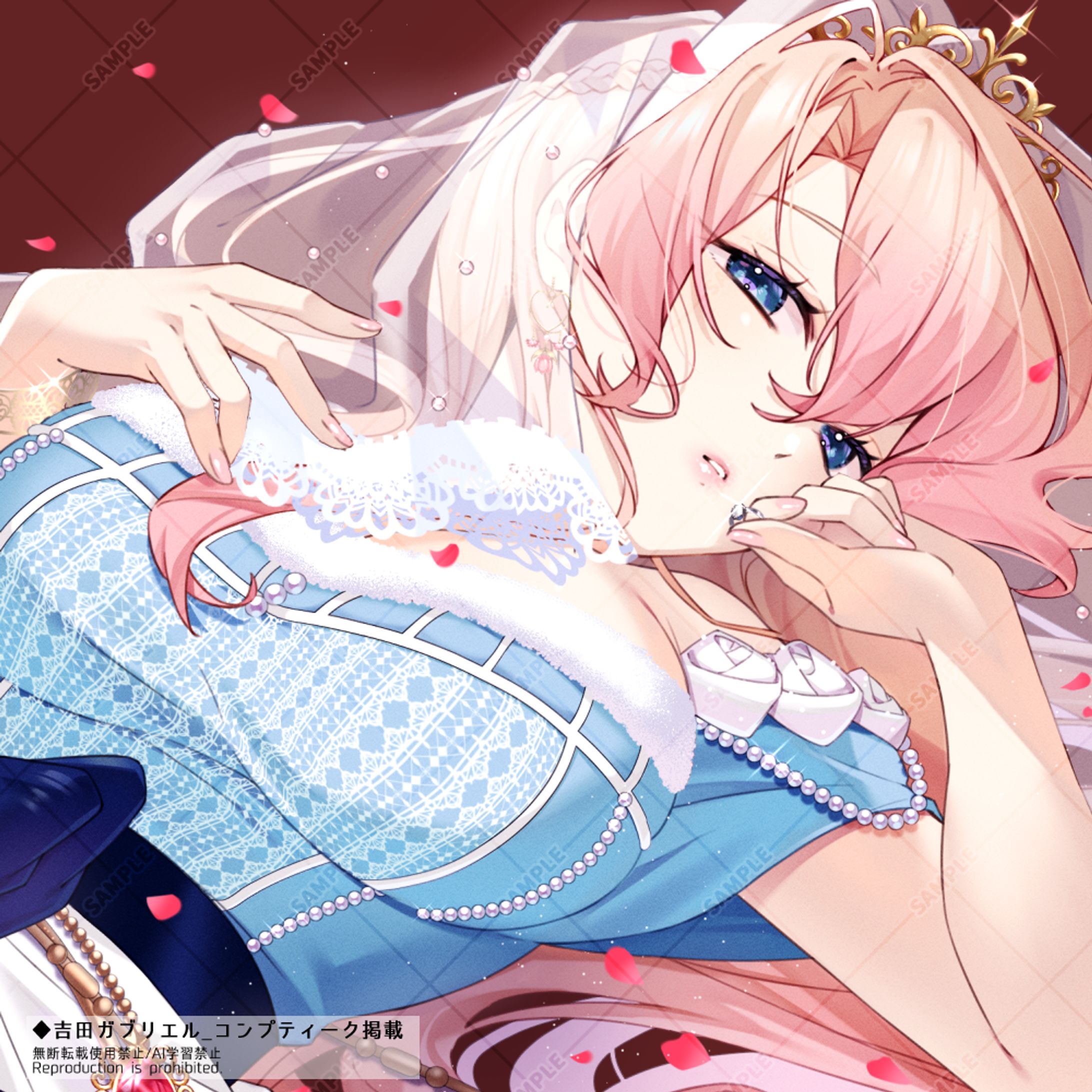 吉田ガブリエル様／コンプティーク掲載イラスト-1