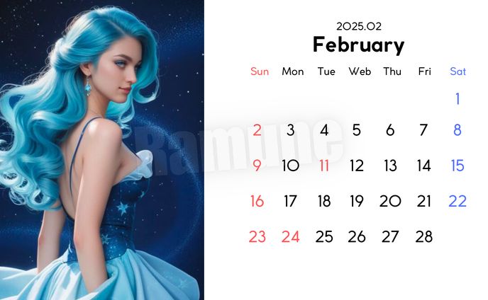 2月：水瓶座 (Aquarius)