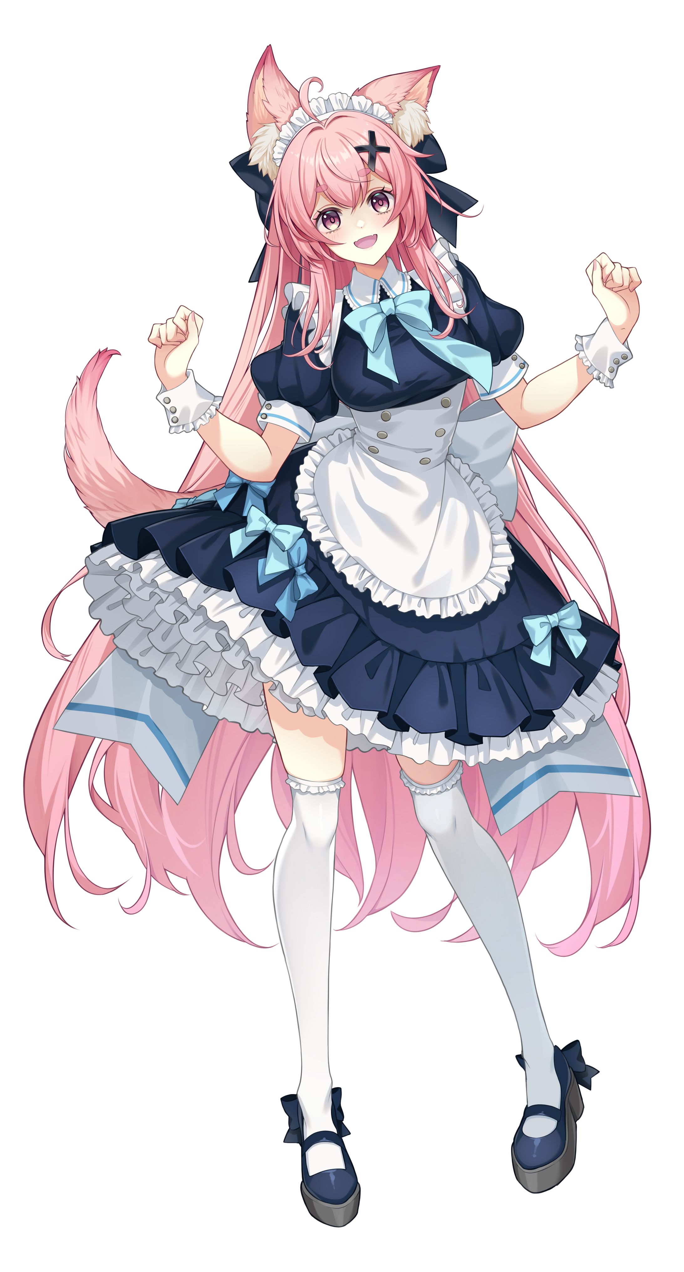 狐桃たまさまご依頼：カフェイベント用イラスト-1