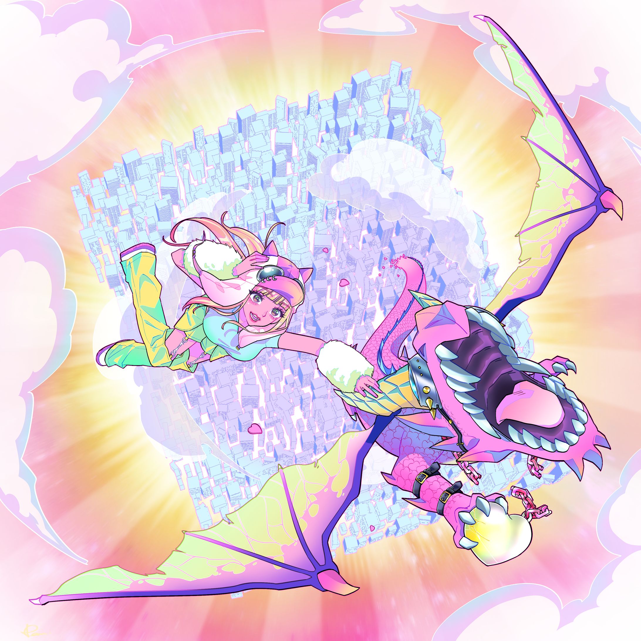 【オリジナル作品】ライオンハート？いや、ドラゴンハートっしょ！-1