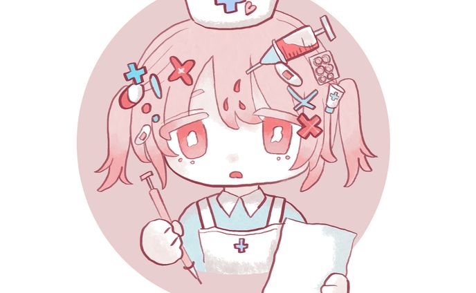 ナースの女の子