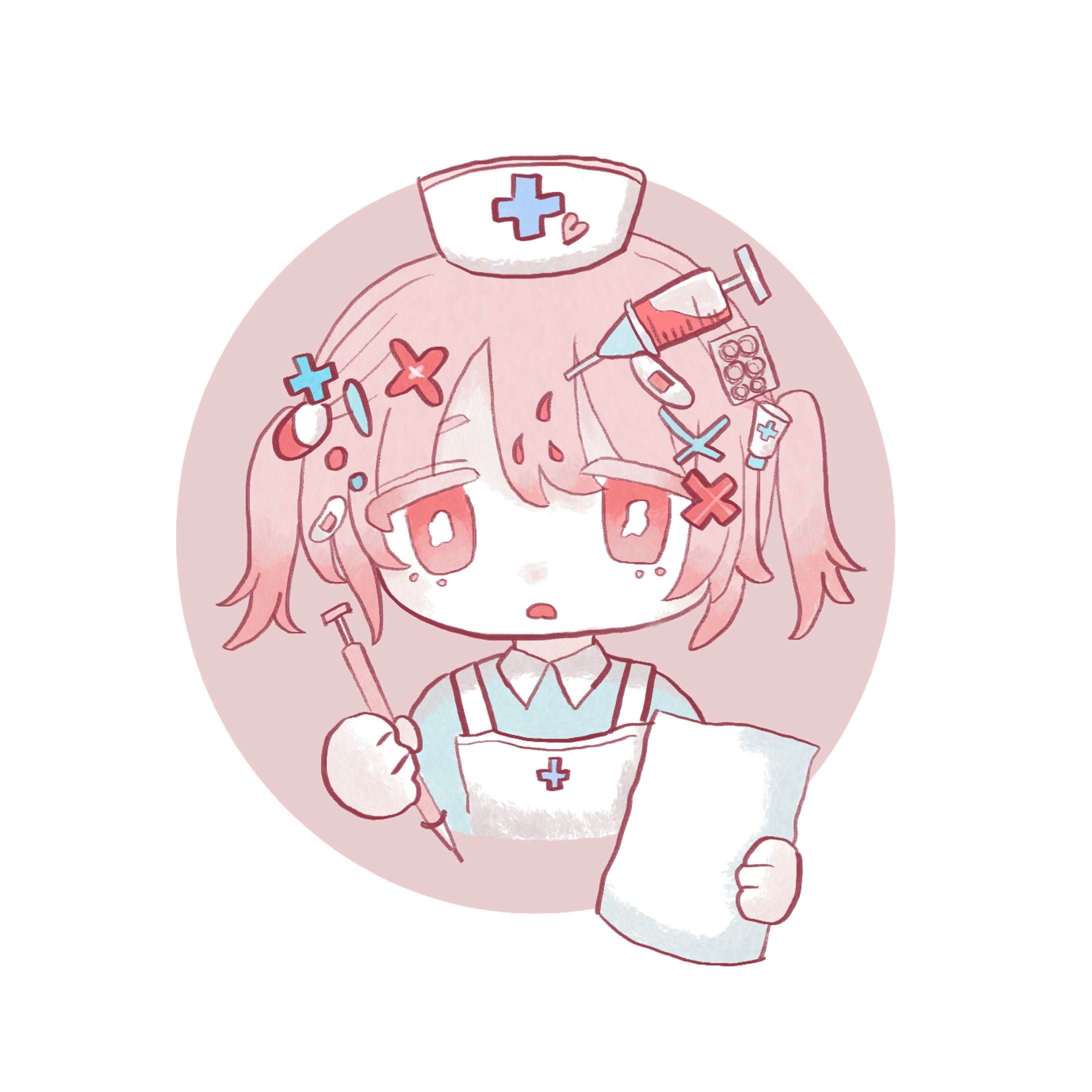 ナースの女の子-1