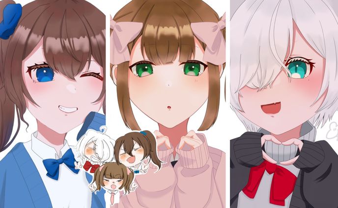 【イラスト】オリジナルキャラクター