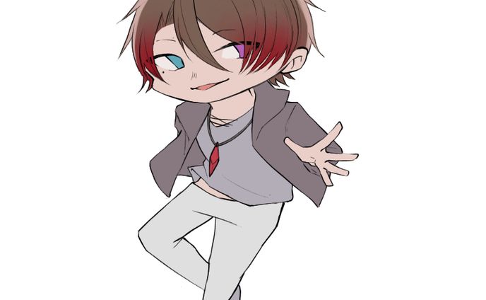 自創作　デフォルメイラスト