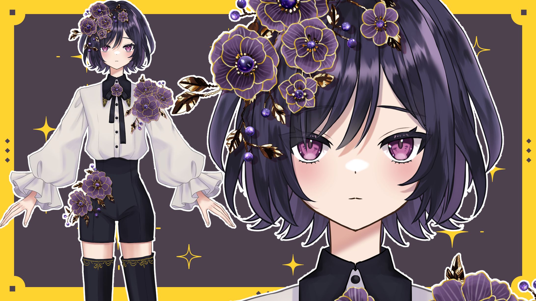 Live2Dイラスト　驟雨_Ma様-1