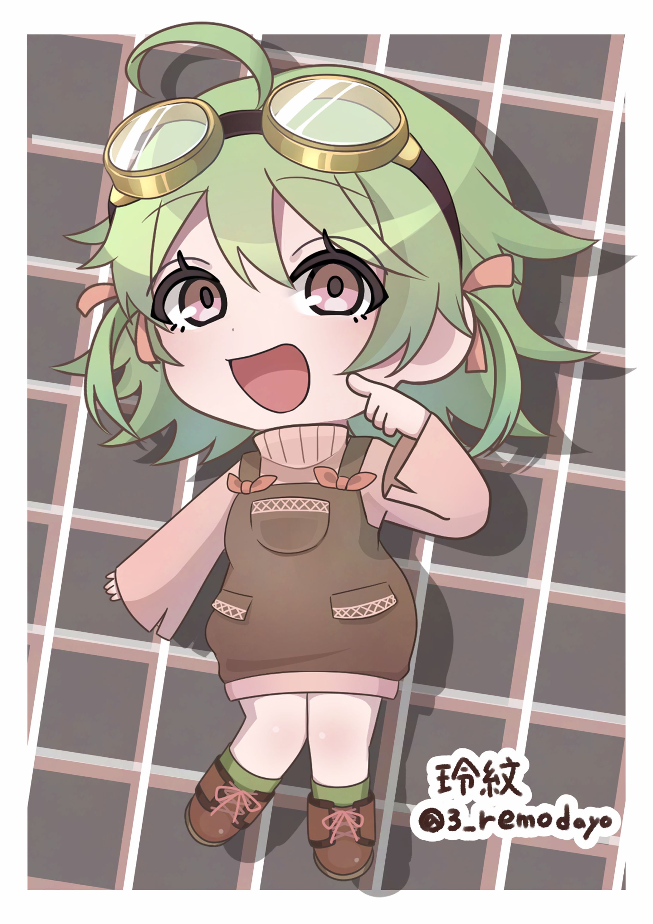 【ご依頼】ディフォルメイラスト 全身 2024/05/13-1