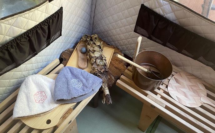 依頼品、サウナ